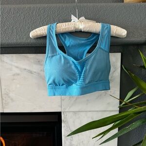 ZYIA Light Blue Sports Bra (S)